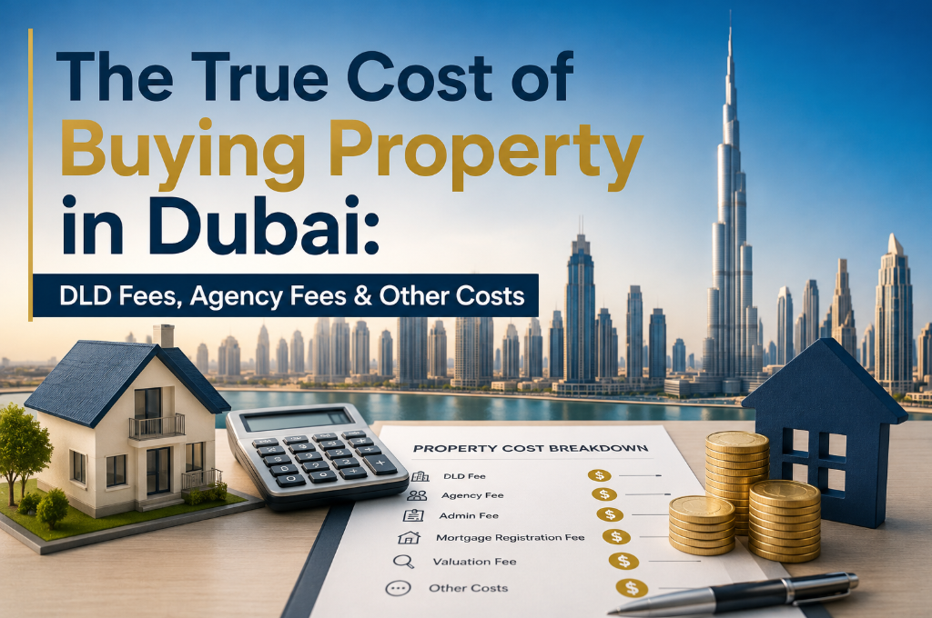 The True Cost of Buying Property in Dubai: DLD Fees, Agency Fees & Other Costs